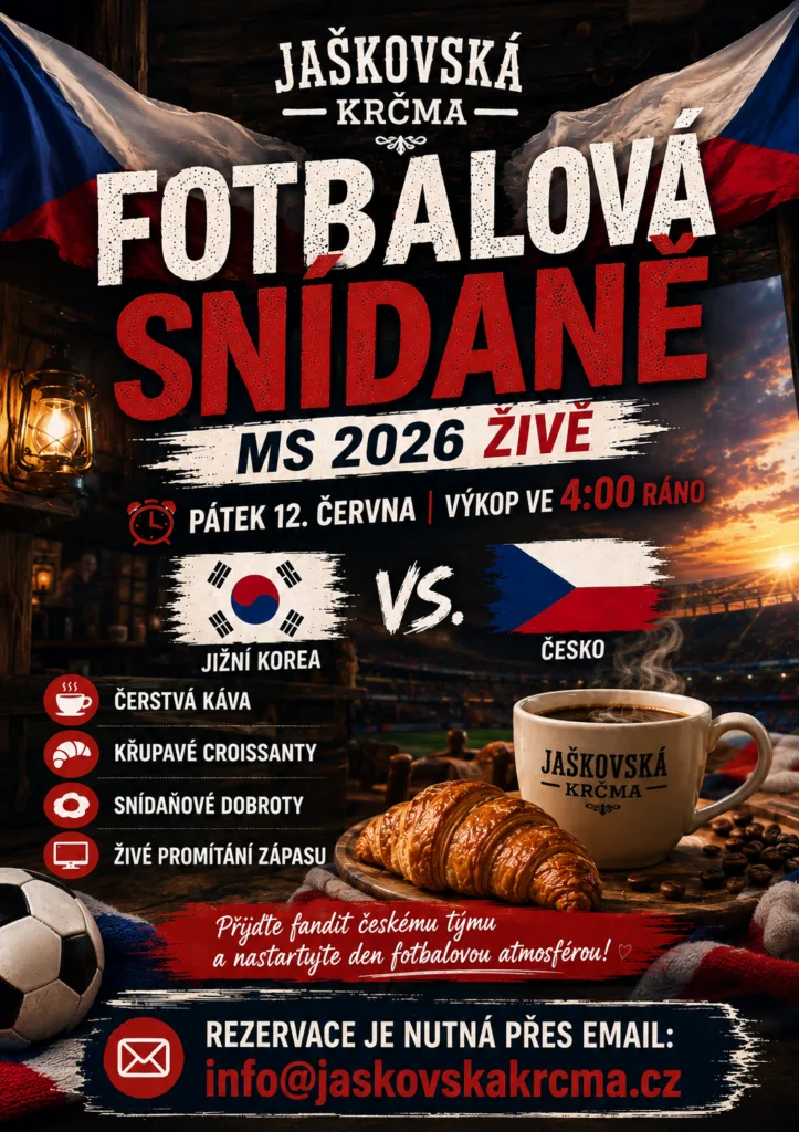 Fotbalová snídaně na Jaškovské krčmě